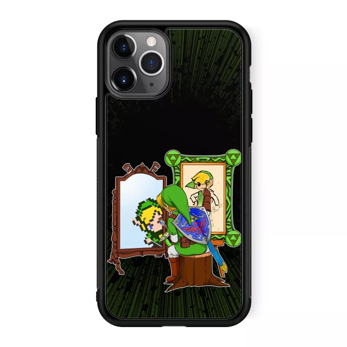 Estojo iPhone 11 Pro Paródia Zelda Link - Norman Rockwell style