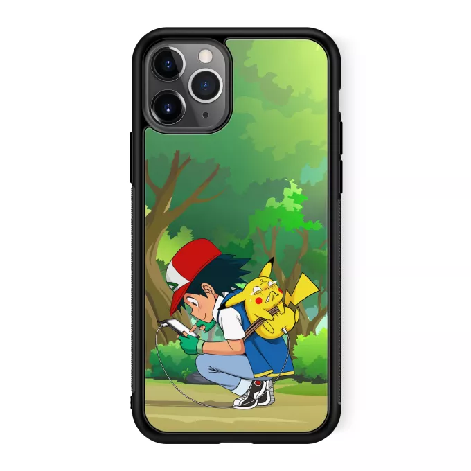 iPhone 11 Pro Handyhülle Parodie auf Pokémon Pikachu