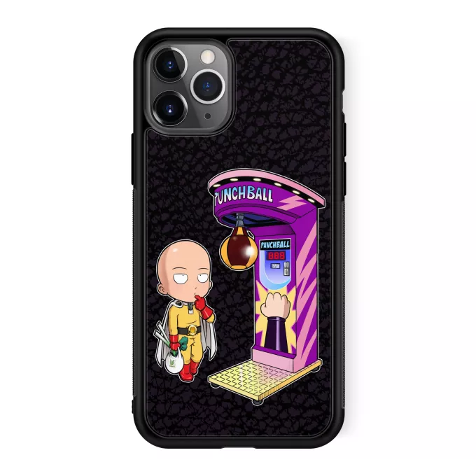 Fodral för iPhone 11 Pro Parodi One-Punch Man Saitama