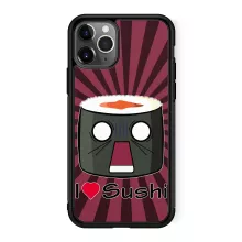 Coque Téléphone Portable « I Love Sushi ! NOOOO !! » – Parodie Japon Culture