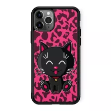 Coque Téléphone Portable « Kawaii Baby Cat (noir) » – Parodie Kawaii Baby Cats