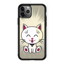 Coque Téléphone Portable « Kawaii Baby Cat (blanc) » – Parodie Kawaii Baby Cats
