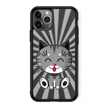 Coque Téléphone Portable « Kawaii Baby Cat (gris tigré) » – Parodie Kawaii Baby Cats