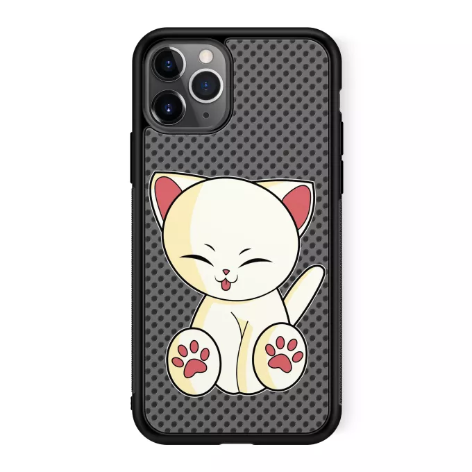 Coque pour téléphone portable iPhone 11 Pro Parodie Chatons Mignons Chaton Mignon Crème