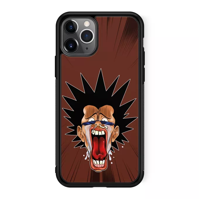 Coque pour téléphone portable iPhone 11 Pro Parodie Manga Design Grimaces Baka - Les Rois de la Grimace Vol.4