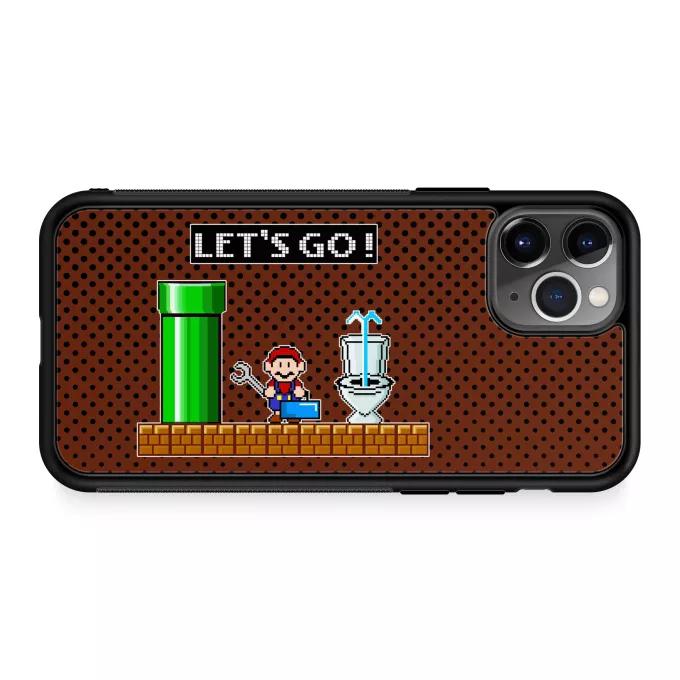 Custodia per iPhone 11 Pro Paoridia Super Mario Super Mario