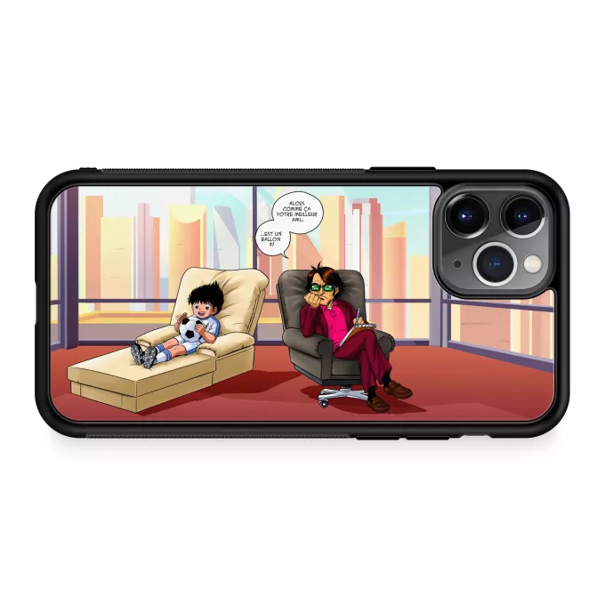 Coque pour téléphone portable iPhone 11 Pro Parodie Olive et Tom - Captain Tsubasa Son meilleur ami...!? - Olivier Atone