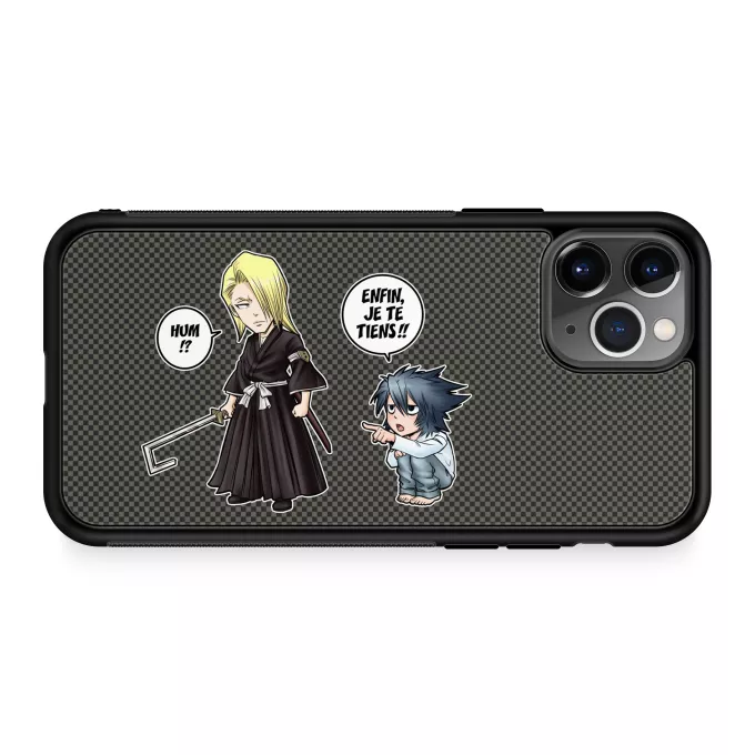Coque pour téléphone portable iPhone 11 Pro Parodie Bleach Erreur sur la personne... - Kira, Light Yagami