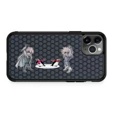 Cygnus Hyoga Smartphone hoesje “Cygnus Hyoga and Aquarius Camus” – Saint Seiya parodie