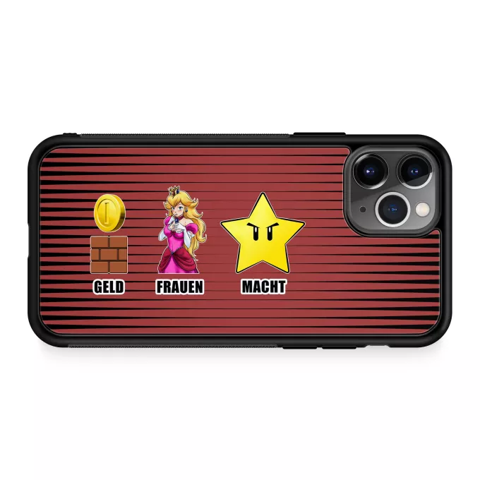 iPhone 11 Pro Handyhülle Parodie auf Super Mario Mario
