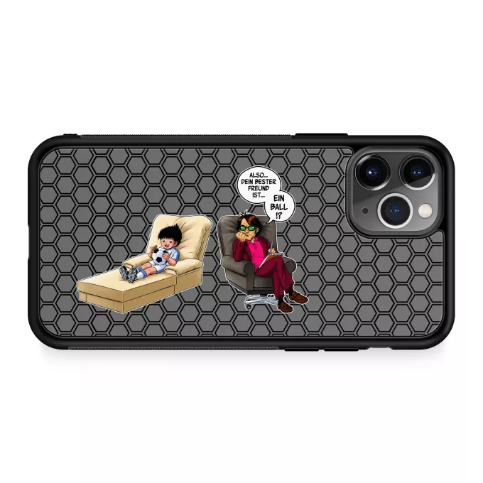 iPhone 11 Pro Handyhülle Parodie auf Captain Tsubasa Tsubasa Ohzora