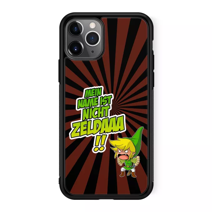 iPhone 11 Pro Handyhülle Parodie auf Zelda Link