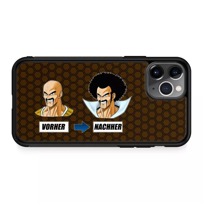 iPhone 11 Pro Handyhülle Parodie auf Dragon Ball Z - DBZ Nappa und Mr Satan