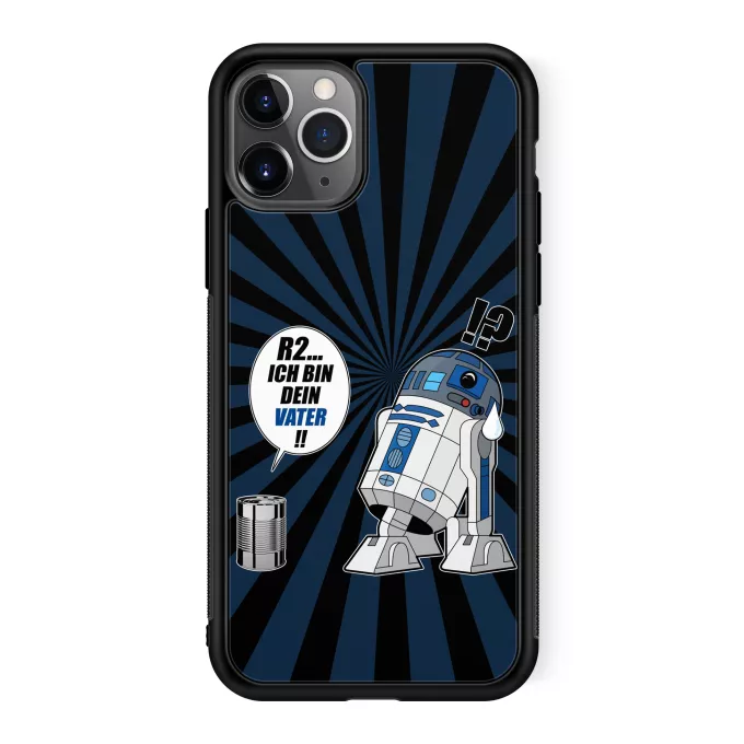 iPhone 11 Pro Handyhülle Parodie auf Star Wars R2-D2