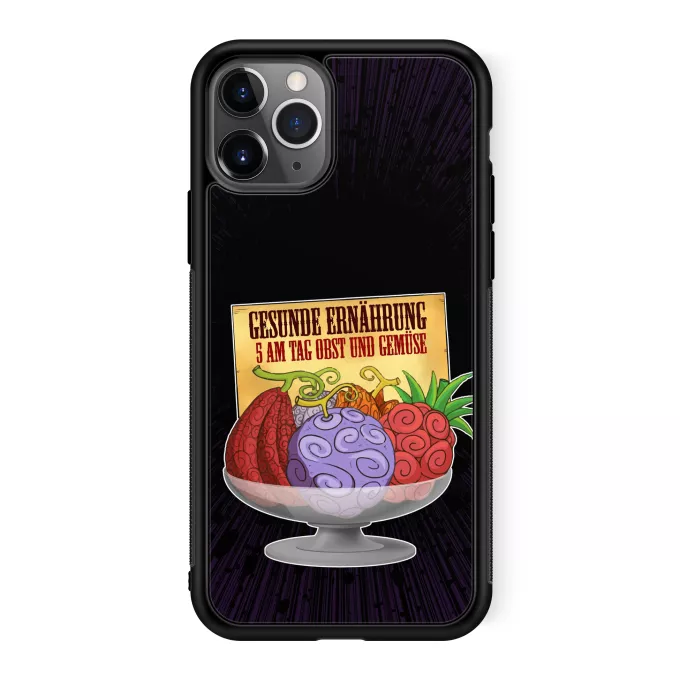 iPhone 11 Pro Handyhülle Parodie auf One Piece Teufelsfrucht - Gum-Gum-Frucht