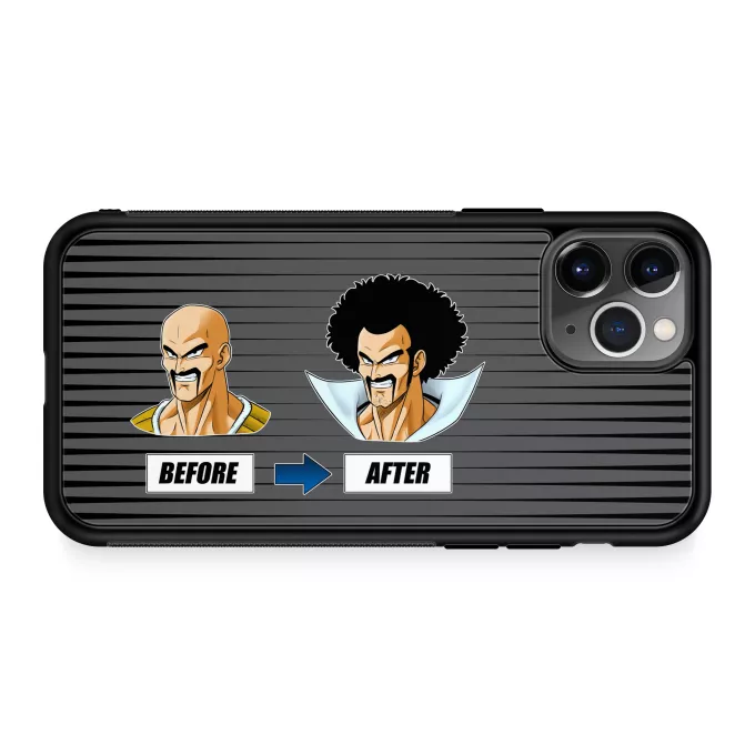 iPhone 11 Pro Phone Case Parody of Dragon Ball Z - DBZ Mister Satan and Nappa