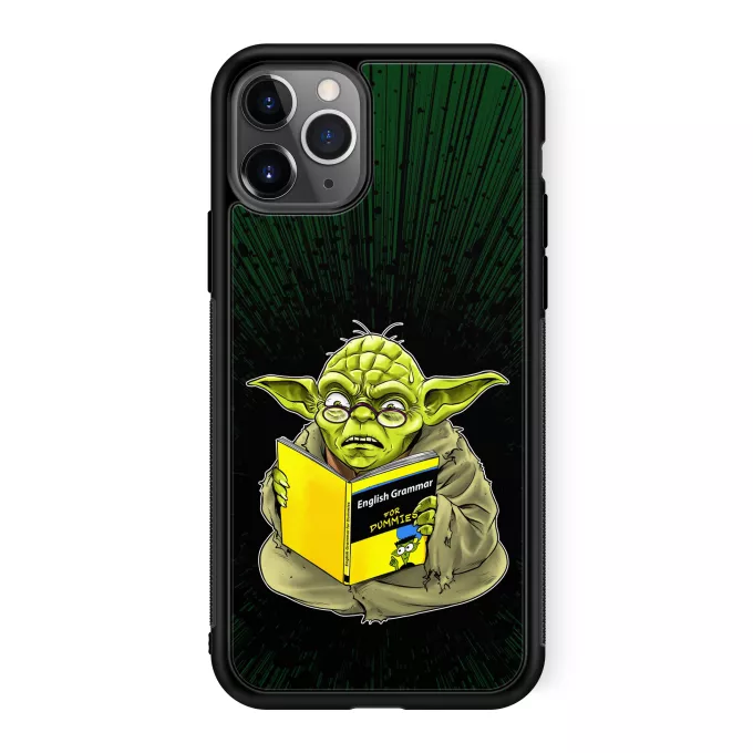 iPhone 11 Pro Phone Case Parody of Star Wars Yoda