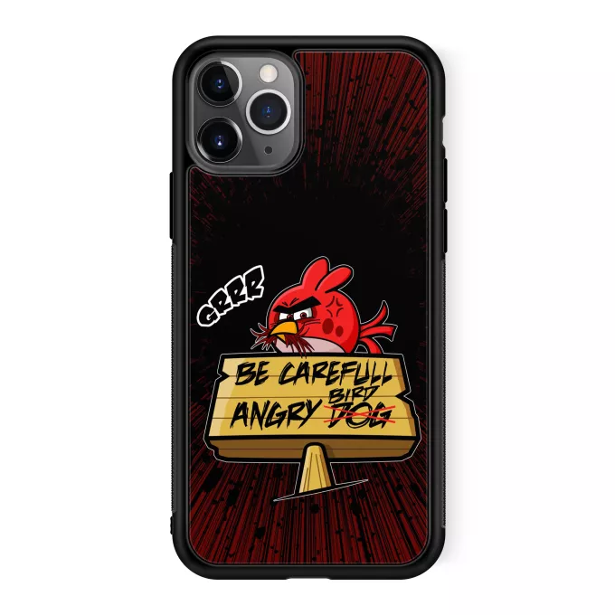 iPhone 11 Pro Phone Case Parody of Angry Birds Angry Birds