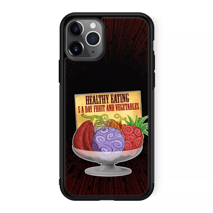 iPhone 11 Pro Phone Case Parody of One Piece Devil Fruits - Gum-Gum Fruit