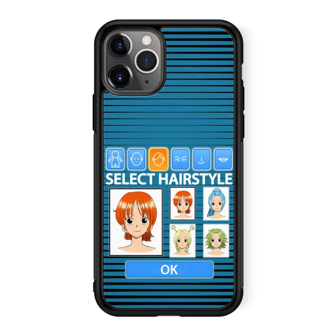 iPhone 11 Pro Phone Case Parody of One Piece Nami from Straw Hats Pirates Crew