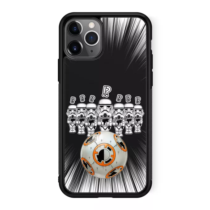 Custodia per iPhone 11 Pro Paoridia Star Wars BB-8 X Stormtroopers