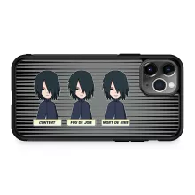 Coque Téléphone Portable Sasuke Uchiwa « Toujours aussi expressif... » – Parodie Naruto