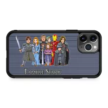 Coque Téléphone Portable Eddard « La Famille Stark au complet ! » – Parodie Iron Man