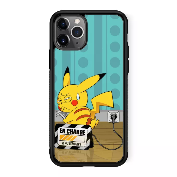 Estojo iPhone 11 Pro Paródia Pokémon