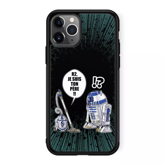 Estojo iPhone 11 Pro Paródia Guerra das Estrelas