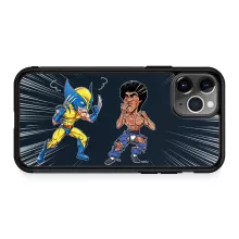 Phone Case “Wolverine Vs Bruce-Lee” – Wolverine parody