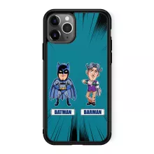 Coque Téléphone Portable « Les 2 Super-Héros de la Nuit !! » – Parodie Batman