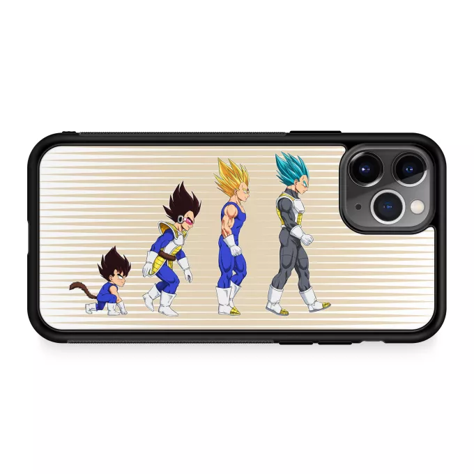 Fodral för iPhone 11 Pro Parodi Dragon Ball Z - DBZ Vegeta - Evolutionsteorin - Super-saiyajin Vegeta, Vegeta Super Saiyajin Blue