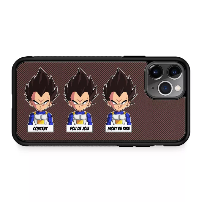 Coque pour téléphone portable iPhone 11 Pro Parodie Dragon Ball Z - DBZ Un jeu d'acteur de niveau princier - Végéta