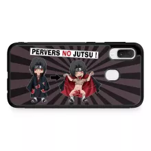 Coque Téléphone Portable Itachi Uchiwa « Pervers no Jutsu » – Parodie Naruto