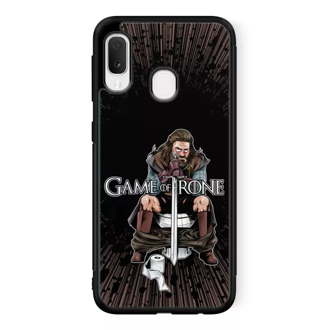 Coque pour téléphone portable Samsung Galaxy A20e Parodie Game of Thrones Game of Trone... :) - Eddard Stark