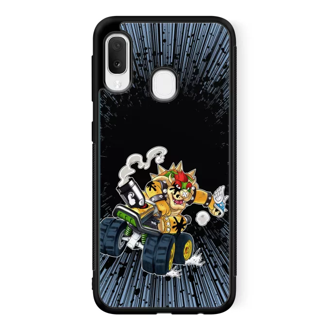 Custodia per Samsung Galaxy A20e Paoridia Mario Kart Bowser