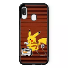 Coque Téléphone Portable Pikachu « En Charge... Ne pas déranger ! » – Parodie Pokémon