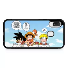 Coque Téléphone Portable Luffy « La recette d'un bon shonen Manga (Super Deformed) » – Parodie Naruto