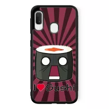 Coque Téléphone Portable « I Love Sushi ! NOOOO !! » – Parodie Japon Culture
