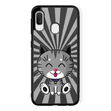 Coque Téléphone Portable « Kawaii Baby Cat (gris tigré) » – Parodie Kawaii Baby Cats