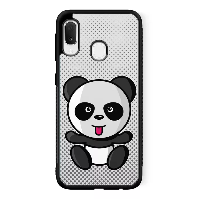 Coque pour téléphone portable Samsung Galaxy A20e Parodie Délire Kawaii Kawaii Panda
