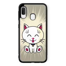 Coque Téléphone Portable « Kawaii Baby Cat (blanc) » – Parodie Kawaii Baby Cats