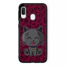 Coque Téléphone Portable « Kawaii Baby Cat (Bleu) » – Parodie Kawaii Baby Cats