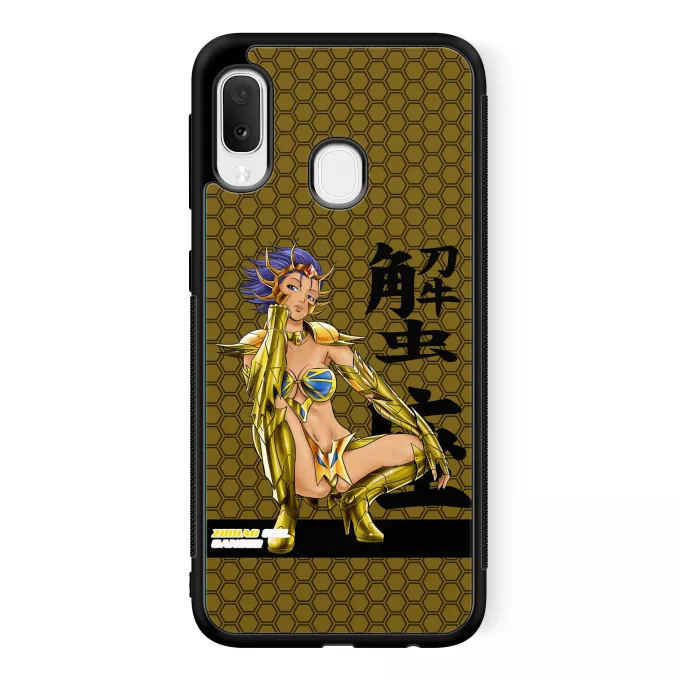 Coque pour téléphone portable Samsung Galaxy A20e Parodie Cosplay Girls La Sublime Mina née sous le Signe du Cancer ! - Manga - Cosplay Girls