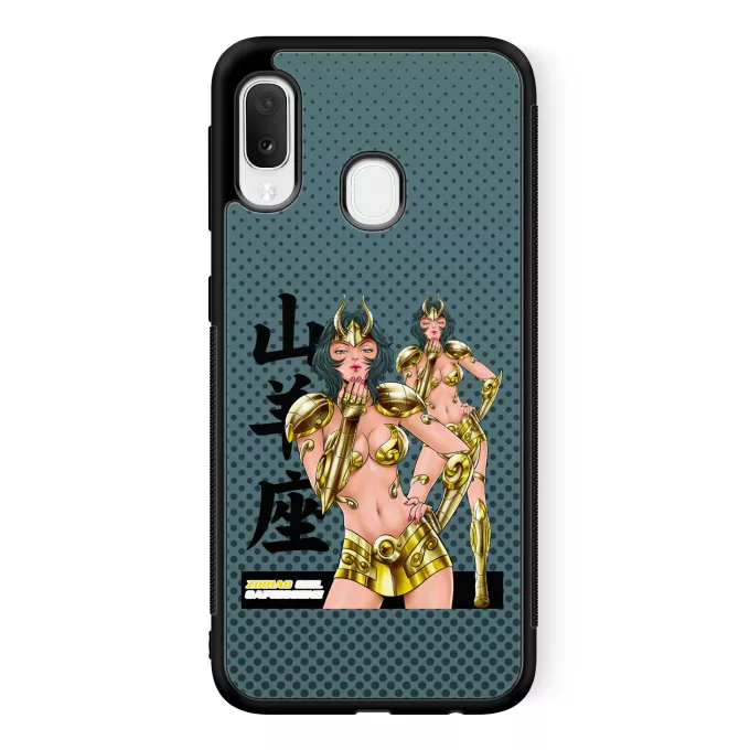 Coque pour téléphone portable Samsung Galaxy A20e Parodie Cosplay Girls La Sublime Princesse née sous le Signe du Capricorne ! - Manga - Cosplay Girls