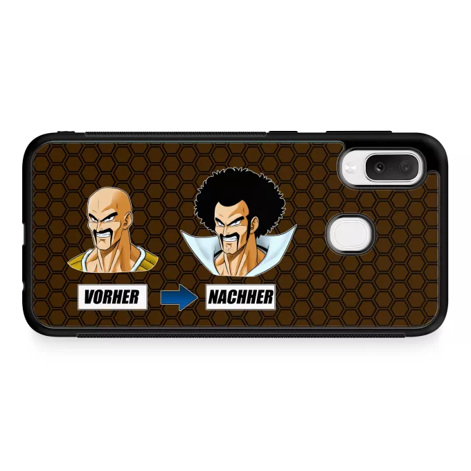 Samsung Galaxy A20e Handyhülle Parodie auf Dragon Ball Z - DBZ Nappa und Mr Satan