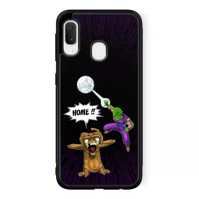 Samsung Galaxy A20e Phone Case Parody of Dragon Ball Z - DBZ Piccoloand ET the Extra-Terrestrial