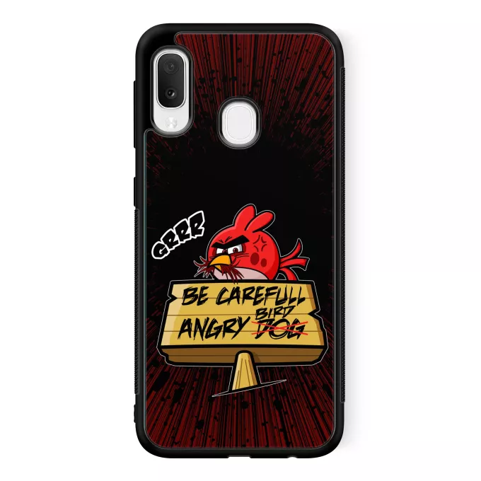 Samsung Galaxy A20e Phone Case Parody of Angry Birds Angry Birds
