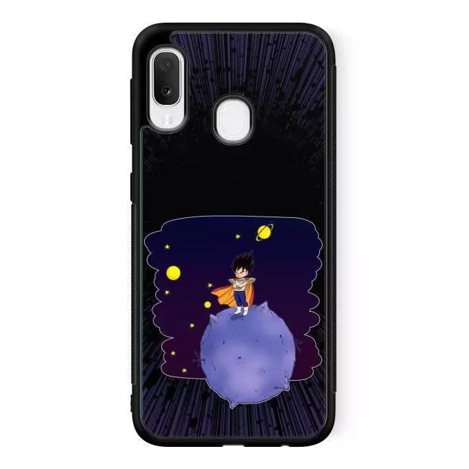 Estojo Samsung Galaxy A20e Paródia Dragon Ball Z - DBZ O Principezinho Vegeta