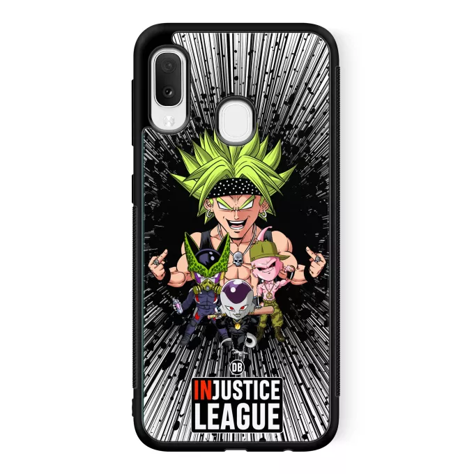 Hoesje voor Samsung Galaxy A20e Parodie Dragon Ball Z - DBZ Broly, Majin Buu, Cell en Freezer